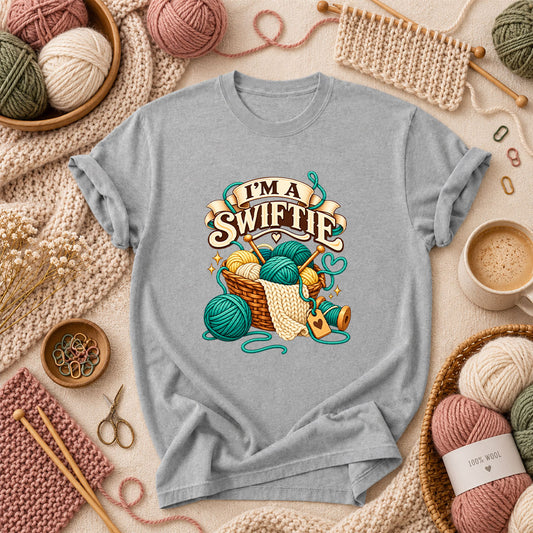 I'm A Swiftie Yarn Basket T-Shirt