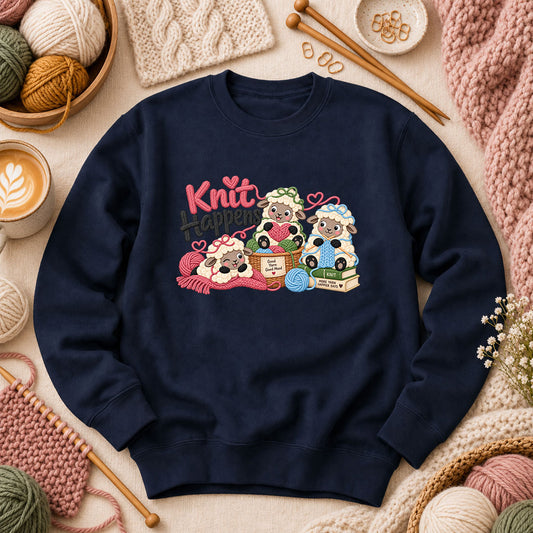 Knit Happens Cute Sheep Long Sleeve