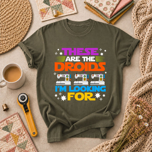 These Are The Droids I'm Looking For Sewing Machine T-Shirt