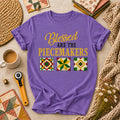 Blessed Are The Piecemakers Cross Christian T-Shirt