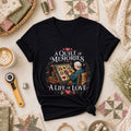 A Quilt Of Memories A Life Of Love Grandma Quilting Women's V-Neck