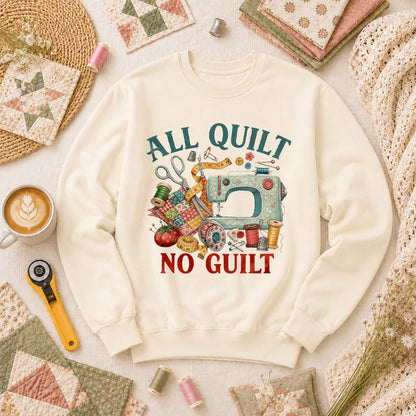 All Quilt No Guilt Long Sleeve - Natural