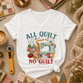 All Quilt No Guilt Women's V-Neck