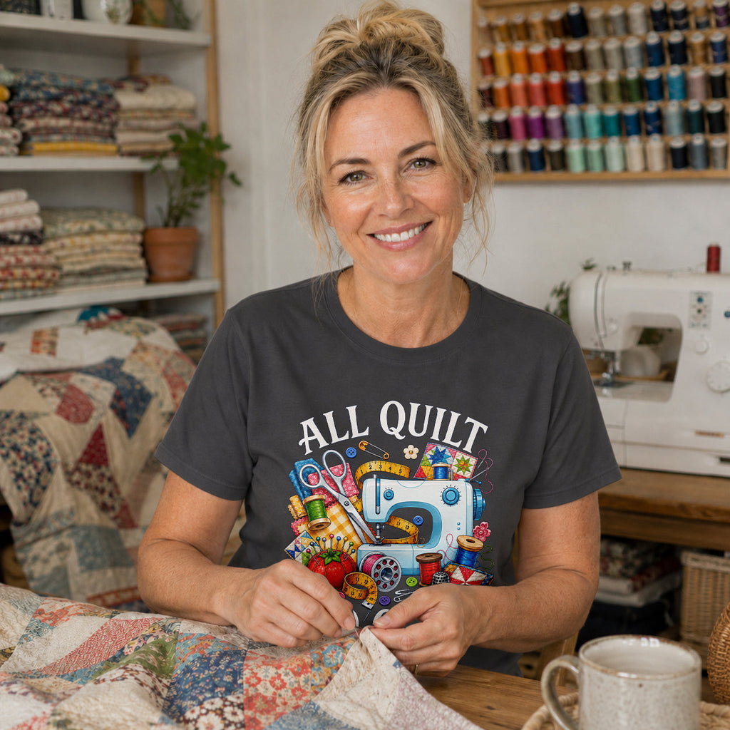 All Quilt No Guilt T-shirt