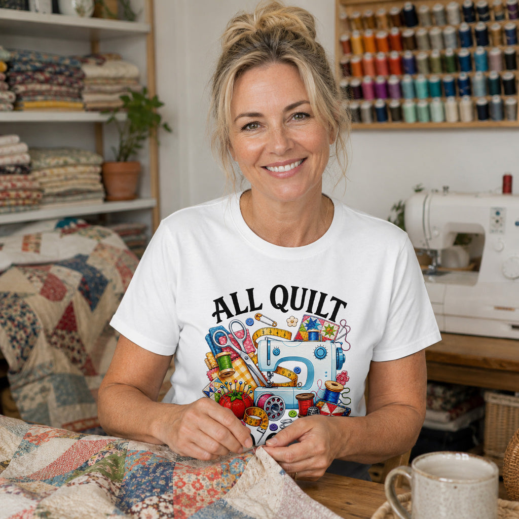 All Quilt No Guilt T-shirt