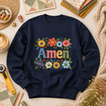 Amen Floral Quilted Long Sleeve
