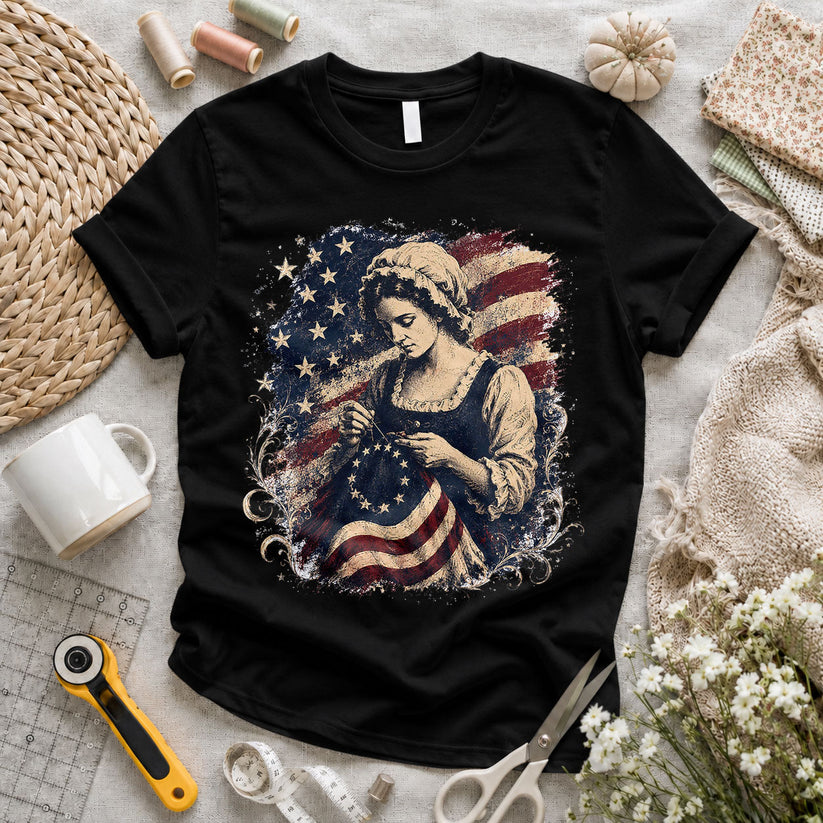 America 250 Years Freedom Quilt Star Block - Pink view 4