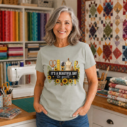 Beautiful Day To Quilt T-shirt