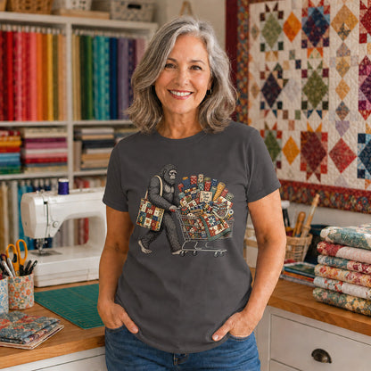 Bigfoot Fabric Cart T-shirt