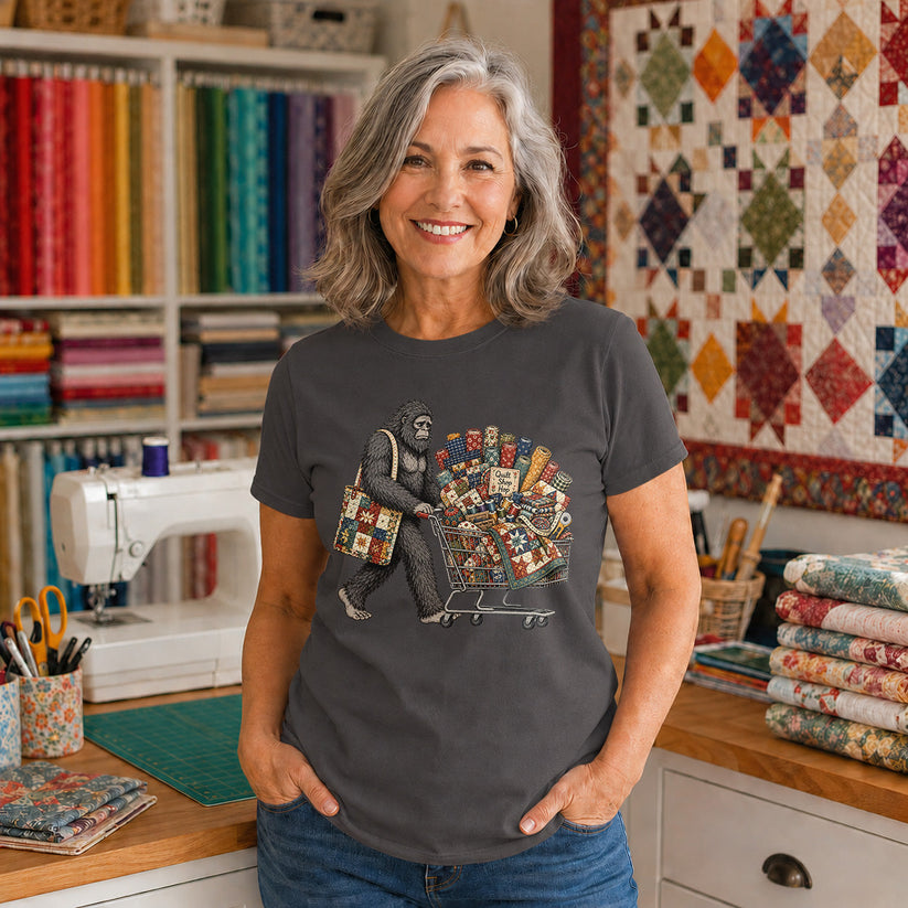 Bigfoot Fabric Cart T-shirt