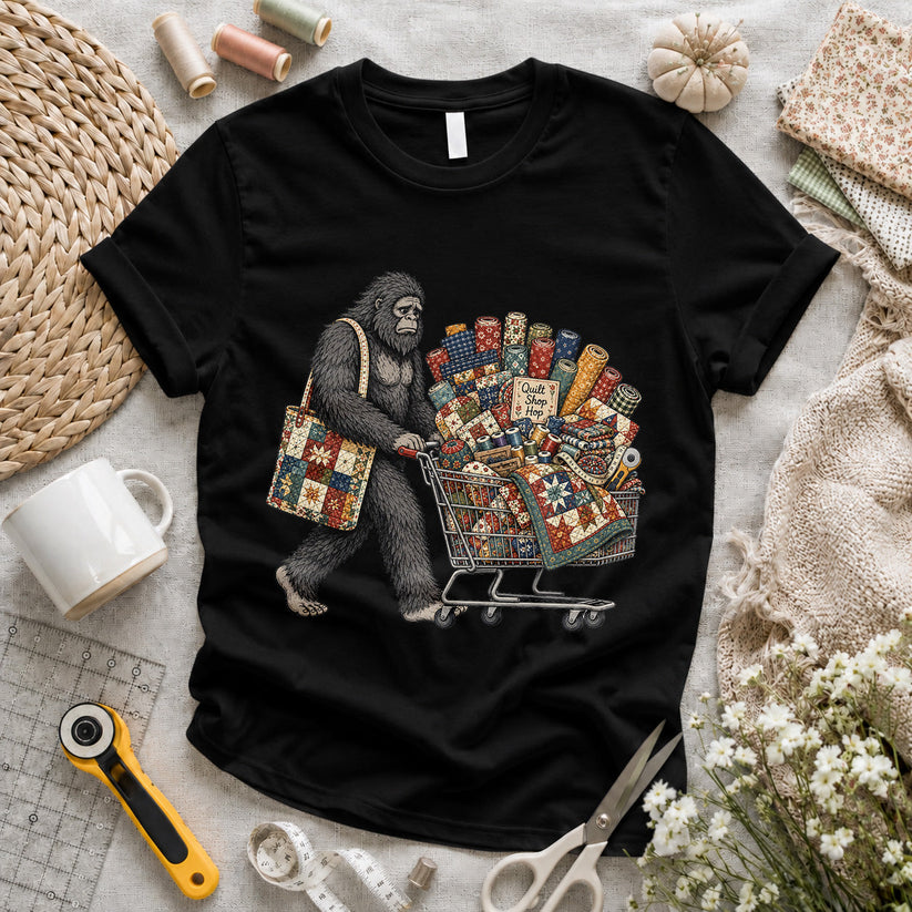 Bigfoot Fabric Cart T-shirt
