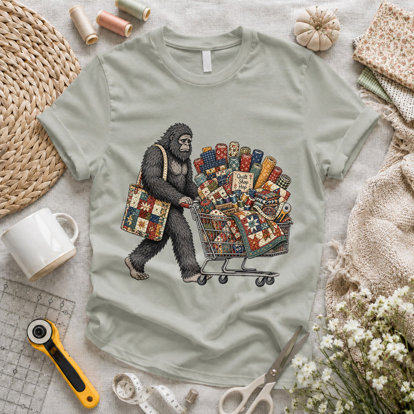 Bigfoot Fabric Cart T-shirt