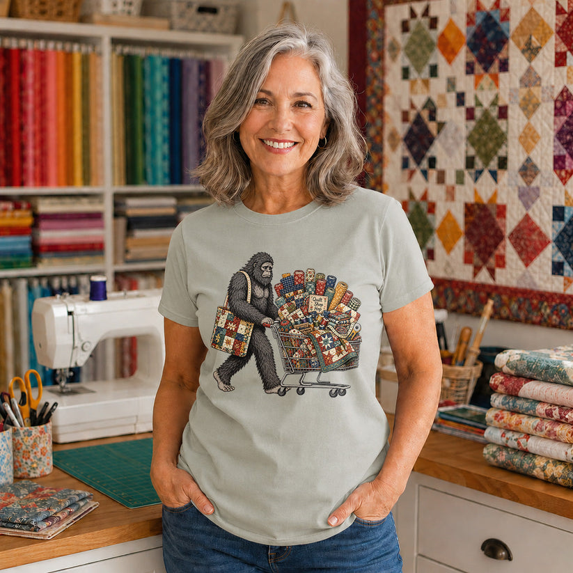 Bigfoot Fabric Cart T-shirt