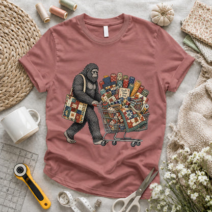 Bigfoot Fabric Cart T-shirt