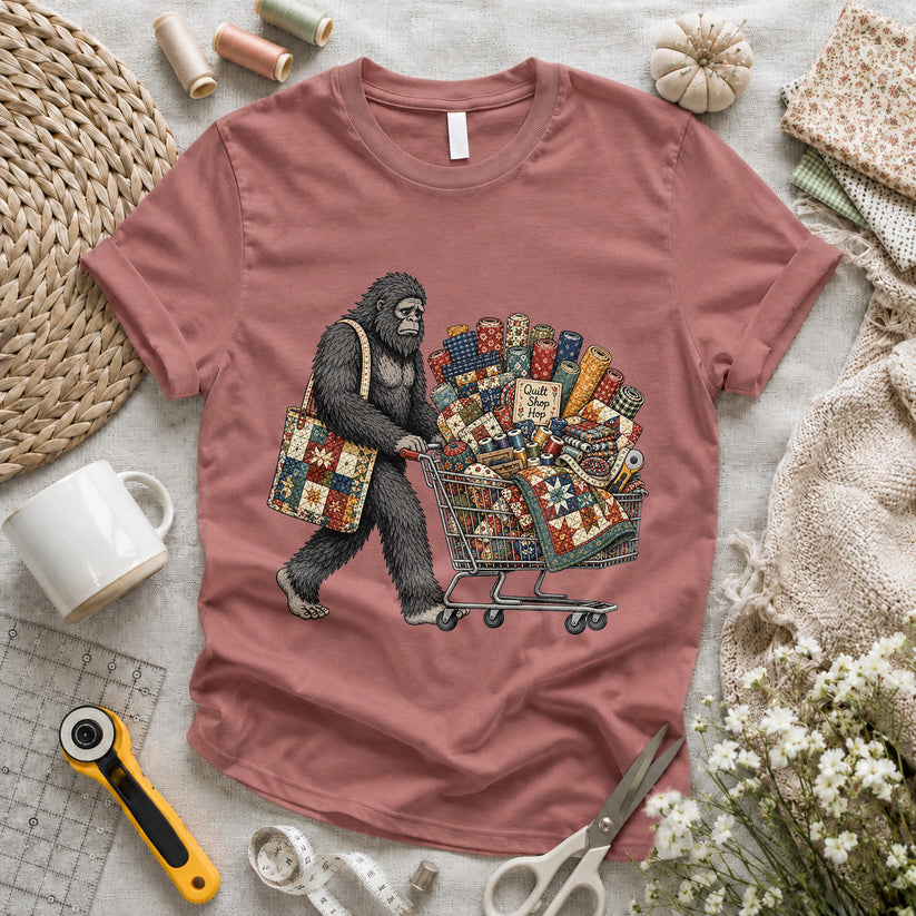 Bigfoot Fabric Cart T-shirt