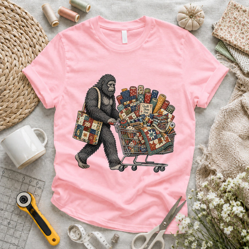Bigfoot Fabric Cart T-shirt