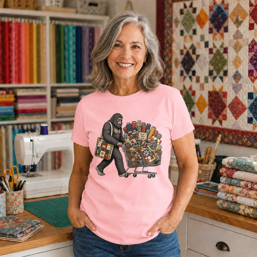 Bigfoot Fabric Cart T-shirt
