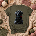 Black Lab With Seam Ripper T-Shirt