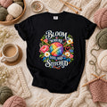 Bloom Where You Are Stitched T-Shirt