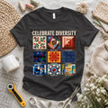 Celebrate Quilting Diversity T-shirt