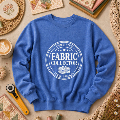 Certified Fabric Collector Long Sleeve - Heather True Royal