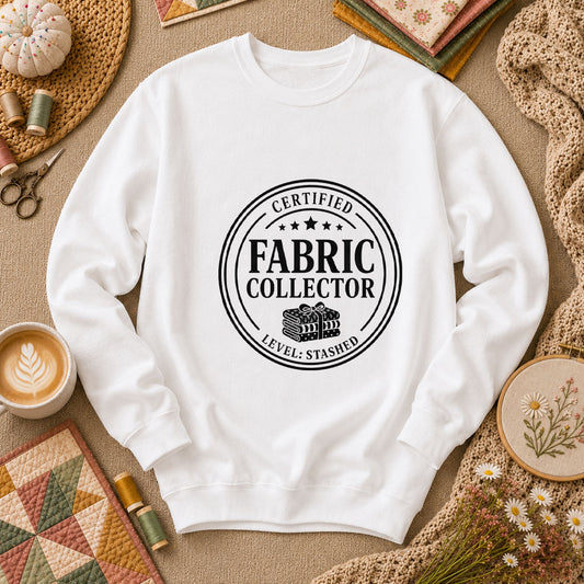 Certified Fabric Collector Long Sleeve - White