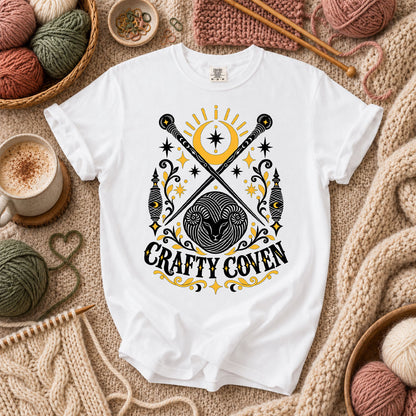 Crafty Coven Ram T-Shirt - White