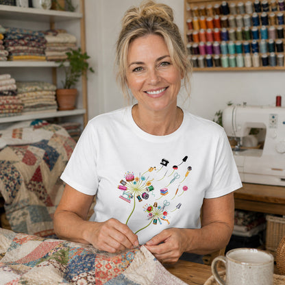 Dandelion Sewing Supplies T-shirt