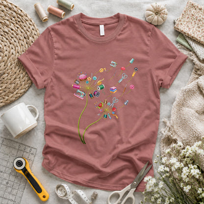 Dandelion Sewing Supplies T-shirt