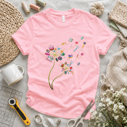 Dandelion Sewing Supplies T-shirt