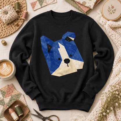 Dog Head Long Sleeve - Black
