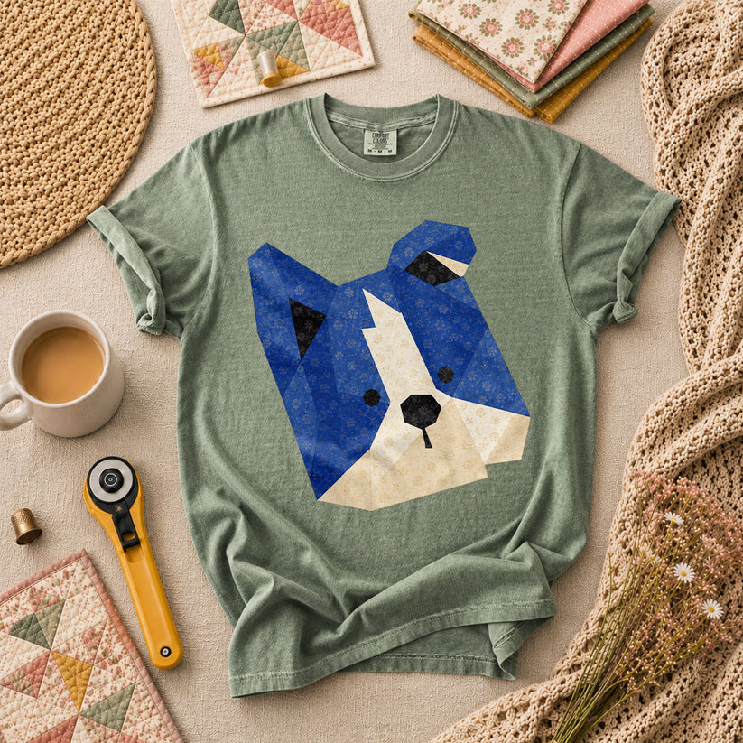Dog Head T-Shirt - Forest