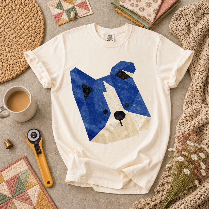 Dog Head T-Shirt - Ivory