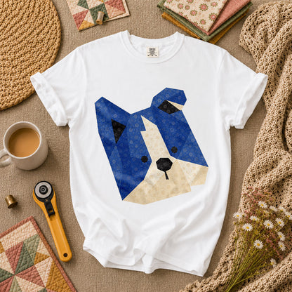 Dog Head T-Shirt - White