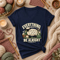 Everything Wool Be Alright Sheep Women's V-Neck
