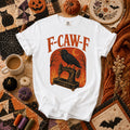 F-Caw-F Raven Halloween Quilter T-Shirt