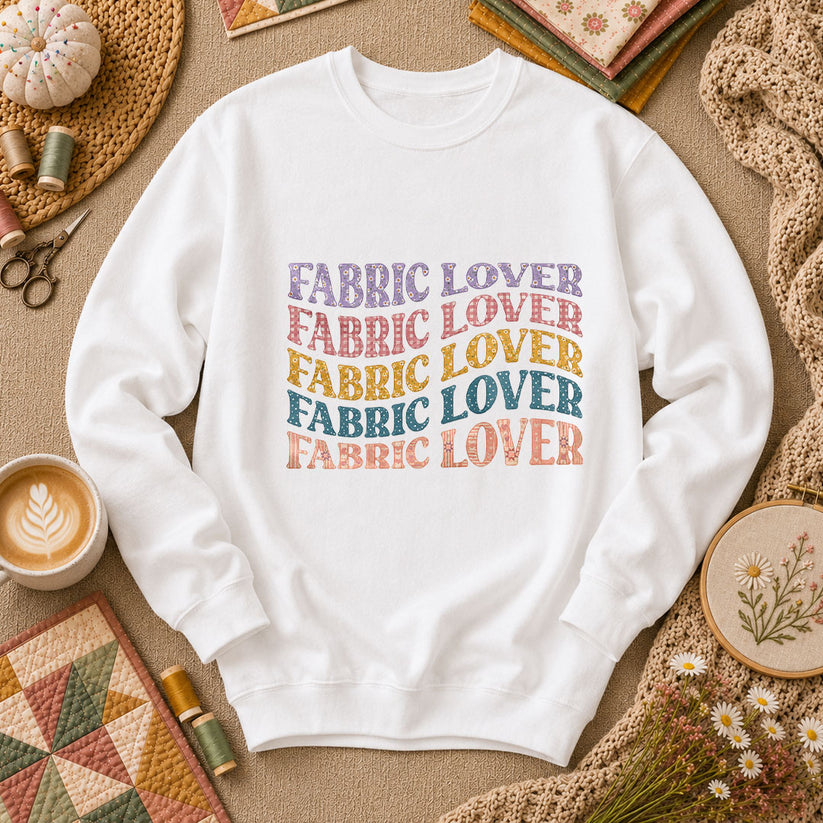 Fabric Lover Long Sleeve - White