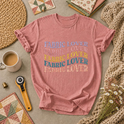 Fabric Lover T-Shirt - Heather Mauve