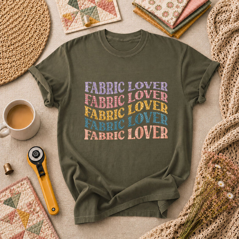 Fabric Lover T-Shirt - Military Green