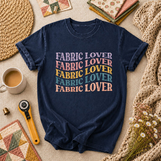 Fabric Lover T-Shirt - Navy