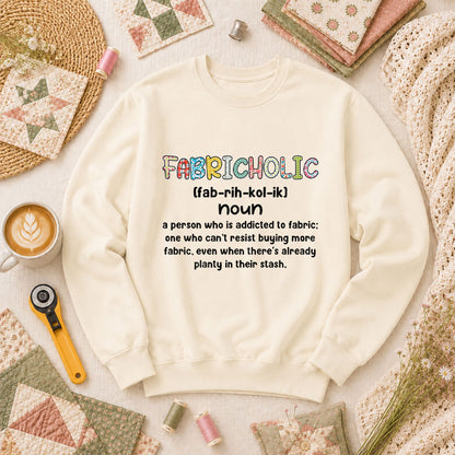 Fabricholic Definition Long Sleeve - Natural