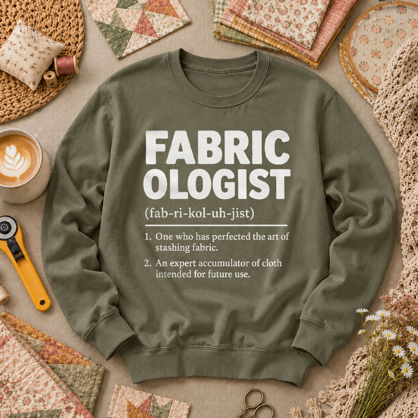 Fabricologist Definition Long Sleeve - Military Green