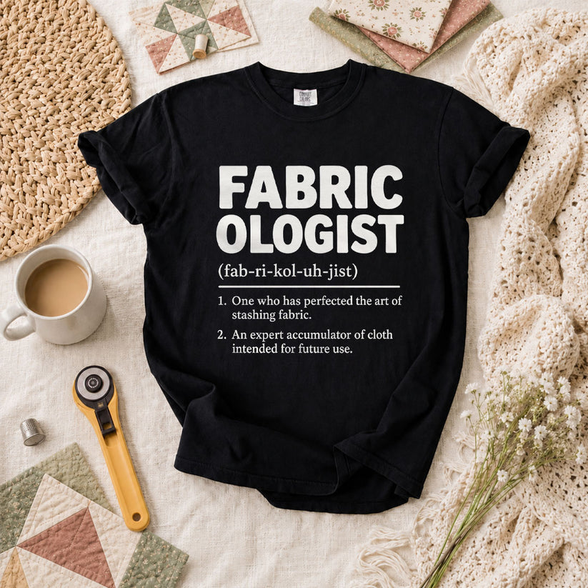 Fabricologist Definition T-Shirt - Black