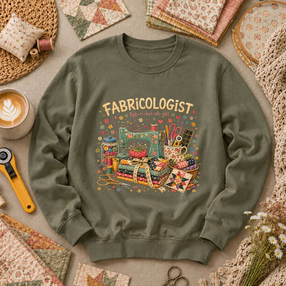 Fabricologist Sewing Definition Long Sleeve - Military Green