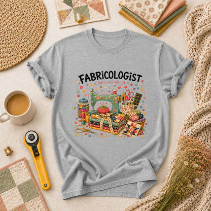 Fabricologist Sewing Definition T-Shirt - Athletic Heather
