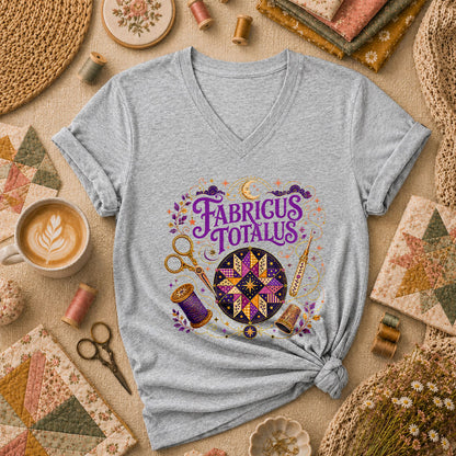 Fabricus Totalus Women's V-Neck - Sport Grey