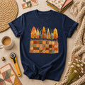 Fall Trees Patchwork Quilt T-Shirt