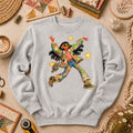 Fantasy Girl Patchwork Long Sleeve