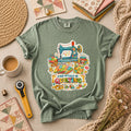 Find Myself In Quilting Sewing Machine T-Shirt