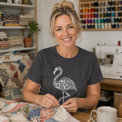 Flamingo Sewing Tools T-shirt
